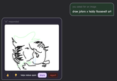 "ai" responded мотова helps reduce spam share report you asked for an image draw jotaro x teddy Roosevelt art