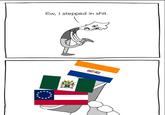 Ew, I stepped in s---. **
