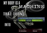 MY BODY IS A OKG MACHINE THAT TURNS INTO SPECIAL PROMOTION! $19.99 Add to Cart -75% $4.99 PLAY TIME O minutes LAST PLAYED Never