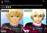 Aero @ActualAero Nvidia really made DLSS 5 characters look like this but with Al slop instead DLSS 5 Off DLSS 5 On