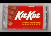 Kat at KitKat CRISP WAFERS IN CHOCOLATE NET WT. 1% OZ..