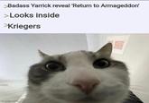 Badass Yarrick reveal 'Return to Armageddon' >Looks inside >Kriegers imgflip.com