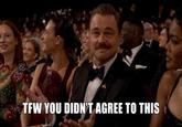 A Leonardo DiCaprio meme made during the 2026 Oscar awards.