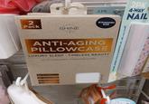 2 Pack SHINE ANTI-AGING PILLOWCASE LUXURY SLEEP TIMELESS BEAUTY (2) PILLOWCASES | STANDARD/QUEEN No Friction No Sleep Lines No Breakouts No Bedhead SOFT TOUCH 2 PK STANDARD SIZE 2PK 4-WAY NAIL SHAPE, SHINE, FILE & SMOOTH all with one tool!
