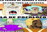 LA TRAMA DE JOHNNY Y GYRO EN CASI TODA LA CARRERA * * MO LA DE POCOLOCO TU PUEDE PAPI