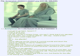 File: Screenshot_20260311-204937.png (243 KB, 506x535) ☐ Anonymous 03/11/26 (Wed)20:54:24 No.218455855 ► >I've got to go back, haven't I? >That is up to you. >I've got a choice? >Oh yes. We are in King's Cross, you say? I think that if you decided not to go back, you would be able to... let's say...board a train. >And where would it take me? >On. >As in...the afterlife? >Yep. >You're offering me the choice to commit suicide and doom the world to an eternity of rule by Voldemort? >That's right, Harry. >Pretty hardcore. Trillions of muggles being Crucio'd by Nazi wizards over millions and billions of years because I decided to ack myself. >Indeed. >So what's in the afterlife? >It's just like the real world, but everything has this Al piss filter, sort of like you see here. Also, no can ever die. They just live their s----- lives for eternity in piss-filter mode. >Alright. Well, I'll probably skip that for now, but thanks for the offer. I'll be seeing you, Professor.