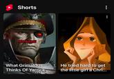 ▸ Shorts HIS NAME What Grimaldus Thinks Of Yarrick He tried hard to get the little girl a Chri...