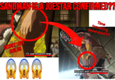 SANDMAN IS A JOESTAR CONFIRMED?? Time travelling decendant?!?! SECRET LOVE CHILD! 00 I'll use my own legs. ss the continent and win with just these legs.