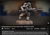 158th 195 Q Partilhar Guardar Painting Death Korps in Steel Legion Colours | Warhammer 40,000 Warhammer 1 M de subscritores Armageddon, the war world, is the focal setting for Warhammer 40,000's latest animation! And seeing as the Death Korps of Krieg originally started as an alternate colour scheme for the Steel Legion, we thought we'd show you how to paint the colours of the original gas mask wearing Astra Militarum regiment on a Krieg Trooper! Tune in as Ollie shows you everything you need to know about re...mais 2062 visualizações há 12 minutos
