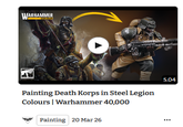 WARHAMMER Painting Death Korps in Steel Legion Colours | Warhammer 40,000 Painting 20 Mar 26 5.04