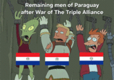Remaining men of Paraguay after War of The Triple Alliance