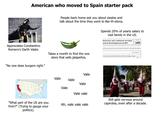 American who moved to Spain starter pack BOOOD People back home ask you about siestas and talk about the time they went to Bar-th-elona. Spends 20% of yearly salary to visit family in the US. Retenciones sobre rendimientos del trabajo (artículo 88 del Reglamento del IRPF) Modelo 145 la retención que se le practique podría resultar superior a la procedente. En tal caso, podrá recuperar la diferencia, icación de vacaciones en los mismos que, de haber sido conocidas por el pagador, hubieran determinado una retención hubieran dejado de retener por esta causa. (Articulo 205 de la Ley 58/2003, de 17 de diciembre, General Tributaria). Appreciates Constantino Romero's Darth Vader. "No one does burgers right." Takes a month to find the one store that sells jalapeños. Año de nacimiento s menores de 18 años o incapacitados judicialmente y sometidos a patria potestad prorrogada o al otro progenitor, siempre que proceda consignar al menos un hijo descendiente en el apartado "What part of the US are you from?" (Trying to gauge your politics). Vale Vale Vale Vale Vale Vale vale Ah, vale vale vale Still gets nervous around capirotes, even after a decade.