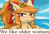 @arga denart We like older women