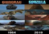 GHIDORAH THE THREE-HEADED MONSTER GODZILLA OF KING THE MONSTERS 1964 2019