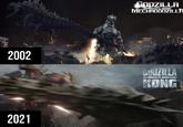 GODZILLA MECHAGODZILLA US. 2002 GODZILLA IVS. KONG 2021