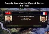 Supply lines in the Eye of Terror be like: NZ 20 START LEND LEASE The British Raj wants to provide - 1 of Demon On a Monthly Decline Accept
