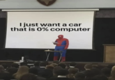 I just want a car that is 0% computer