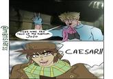 That was the last of my hamon... Jojo @m8nstarss CAESAR!!
