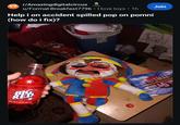 r/Amazingdigitalcircus u/Formal-Breakfast7796 ⚫ I love toys • 1h Help i on accident spilled pop on pomni (how do i fix)? b Pibb Pibb BIG RED ARE YOU SMART THAN A 49 ST 5 Join