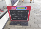 theo DARE Optometrists live long Cause they DILATE