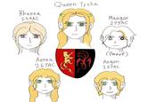 Rhaena 259AC Queen Tysha Maegor 273AC (Dwarf) Aerea Aegon 267AC 267AC