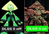 e DLSS 5 off DLSS 5 on