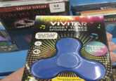 4 UNRATED VERSION $4 SPHE PROM NIG FOREVER SOUL RA FORIVER Hom 5 VIVITAR FIDGET TUNES SPINNER SPEAKER SPIN AND PLAY MUSIC USING BLUETOOTH! OST BRIGHT LED LIGHTS SPEAKER This product intended for sale at Flashing LED Lights