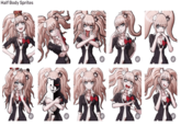 Half Body Sprites នា