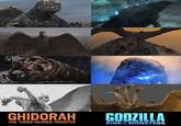 GHIDORAH THE THREE-HEADED MONSTER GODZILLA KING MONSTERS THE