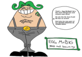 Original "Egg McBig" illustration by Zodiatron, posted on Reddit on March 25th, 2026.