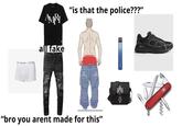 fe Care Kle Calvete "is that the police???" AMRI all fake "bro you arent made for this"
