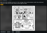 Screenshot of a Reddit post by imdfantom, featuring their fan art of Egg McBig in the style of a manga panel. Posted March 27th, 2026.