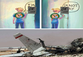 An E-3 Sentry AWACS aircraft with the tail number 81-0005 and the tail code OK (based out of Tinkler AFB, Oklahoma) was "damaged":https://www.airandspaceforces.com/key-e-3-awacs-aircraft-damaged-iranian-attack-saudi-air-base/ in Saudi Arabia by an Iranian missile attack. The aircraft was, as a matter of fact, not OK.