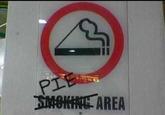 PIE SMOKING AREA