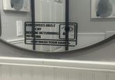 EMPLOYEES MUST CRY BEFORE RETURNING TO WORK AND WASH YOUR HANDS