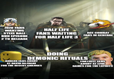 JOJO FANS WANTING STEEL BALL HALF LIFE FANS WAITING RUN EPISODE FOR HALF LIFE 3 2 TO RELEASE ACE COMBAT FANS IN GENERAL DOING DEMONIC RITUALS ROBLOX FANS ANGRY AT DAVID BAZUCKI FOR THE RECENT CHANGES FORTNITE FANS ANGRY AT EPIC GAMES FOR THE LAYOFFS imgflip.com