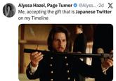 Alyssa Hazel, Page Turner @Alyss.... 2d X Me, accepting the gift that is Japanese Twitter on my Timeline