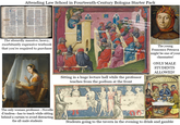 Attending Law School in Fourteenth-Century Bologna Starter Pack The gunner That student who's always distracted by staring at the Fone student who's hot The absurdly massive, heavy, exorbitantly expensive textbook that you're required to purchase That student who falls asleep in class The young Francesco Petrarca might be one of your classmates! ONLY MALE STUDENTS olma pinxit Sitting in a huge lecture hall while the professor teaches from the podium at the front ㄖ ALLOWED! The only woman professor-Novella d'Andrea has to teach while sitting behind a curtain to avoid distracting the all-male students Students going to the tavern in the evening to drink and gamble