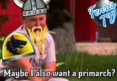 Fenris TV Maybe I also want a primarch?