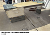 Antique refurbished desk $250