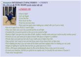 Anonymous 04/01/26(Wed)11:37:49 No.219206610 >>219206678 IMG_2602.png (253 KB, 442x440) google yandex iqdb wait >>219205201 (OP) >Want to fight? >Let's go f----- >Cross this line >Now touch me first >Push me one more time >Now push me again when making eye contact with you if you're ready >Now do it again if you REALLY want to fight >Okay now make sure you're by yourself and the we will fight >Complete this crossword puzzle or else you're too scared to fight >Ready to fight? Just give me your date of birth, mother's maiden name and your social security number p----! >Ill knock you out, just need you to place at least 10th place or higher in a triathlon >Ill body slam your punk ass but only if your credit score is higher than 820 >Step up bitch, but I need to see your last three years of tax returns first, no fake ones >We're fighting but only if you can name all 50 states and their capitals while I'm choking you out, punk >Alright we fighting for real this time but first you gotta beat me in CSGO >Write a 400-page autobiography about my life as the Monkey King or else you're too scared >I'll crack your head bro, but first you gotta let me explain why I'm actually the real winner of Season 3 >Thats what I thought bitch.