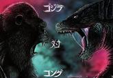 ゴジテ 对 コング @DAMIANZILLLA