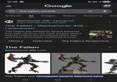 12:38 WEB TOON Google the fallen wh40k 5Gill 84 Al Mode All Images Videos 四 Warhammer 40k - Lexicanum https://wh40k.lexicanum.com ✓ Shopping Sho The Fallen - Warhammer 40k - Lexicanum The Fallen are renegade Space Marines that split off from the Dark Angels Space Marine Legion ten thousand years ago and have since been scattered across ... History Overview The Fallen's Perspective The Fallen Warhammer 40k Lore The Fallen are renegade Space Marines who |||