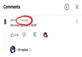 Comments @PIM 3 wk ago We need episod 2 NOW 4.9k • 59 replies > i Х ...