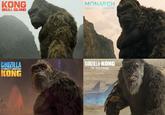 KONG SKULL ISLAND MONARCH LEGACY OF MONSTERS GODZILLA KONG GODZILLA KONG THE NEW EMPIRE