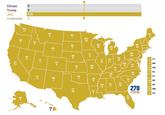 I couldn't find this template anywhere with just the map and without Jeb. So I took one of the red map templates from here on knowyourmeme, shifted the color to yellow, and added the vote total bars from the original meme to the top of the image. It's still missing some of the elements under his left elbow, but I figured someone might get a use out of this image.