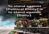 IMPERATOR TERRA ULLAN WARHAMMER COMMU To stand against [Political Entity] is to stand against [Diety].