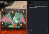 12 likes • Follow Using posca paint markers 11w Recent project. Shiny noivern painted on a dsi Σ