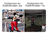 Golarion in Golarion in Pathfinder 2e Pathfinder 1e