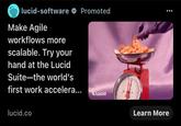 lucid-software Promoted Make Agile workflows more scalable. Try your hand at the Lucid Suite-the world's first work accelera... Lucid lucid.co Learn More